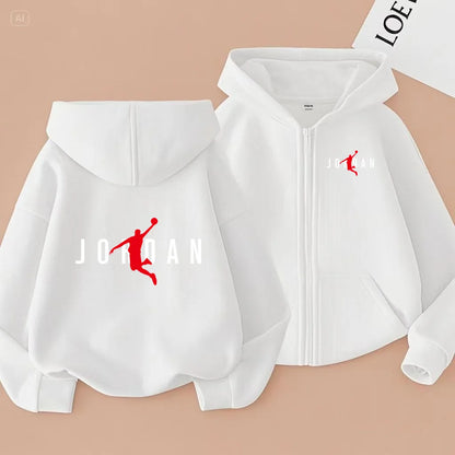 Children's Hoodies ZipperStyle Sweatshirt Fashion Idol star Charming Coat Boys Girls 3-12Yrs Cardigan Sports Casual Clothes Gift