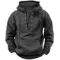 Men's Casual Hoodie Spring Autumn Fashionable Sports Multi-Pocket Trendy Retro Hooded Jacket Youth