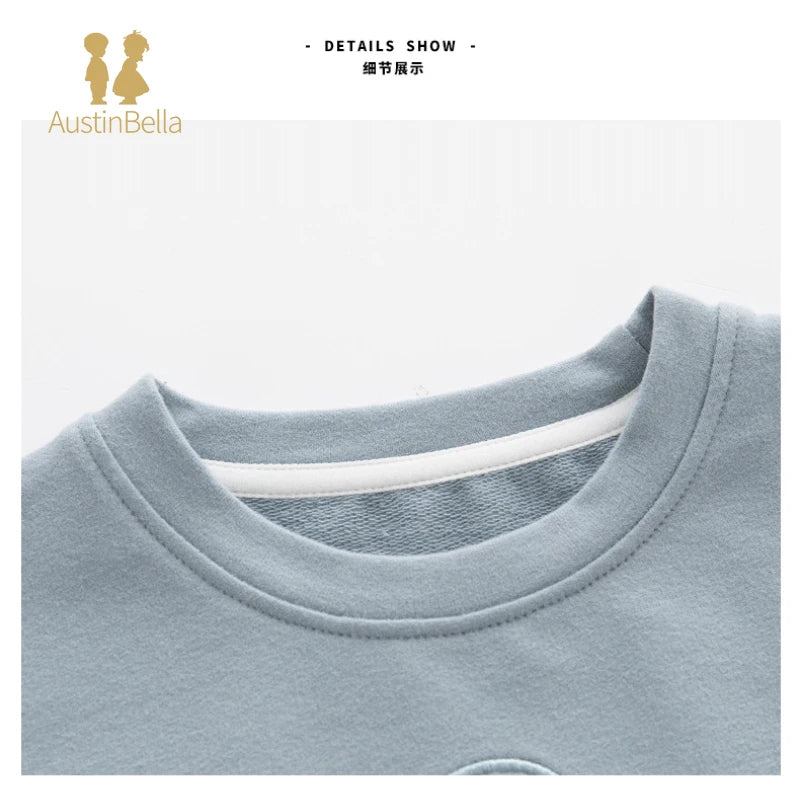 Baby Boys Clothes Spring Autumn Cartoon Cotton Sweatshirt Boys Girl's Pullover Fashion Comfortable Baby Hoodies Kids 0-3 Years