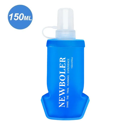 150/250/300/500/750ml Outdoor Collapsible Silicone Bite Size Water Bottle Running Camping Hiking Travel Convenient Water Bottle