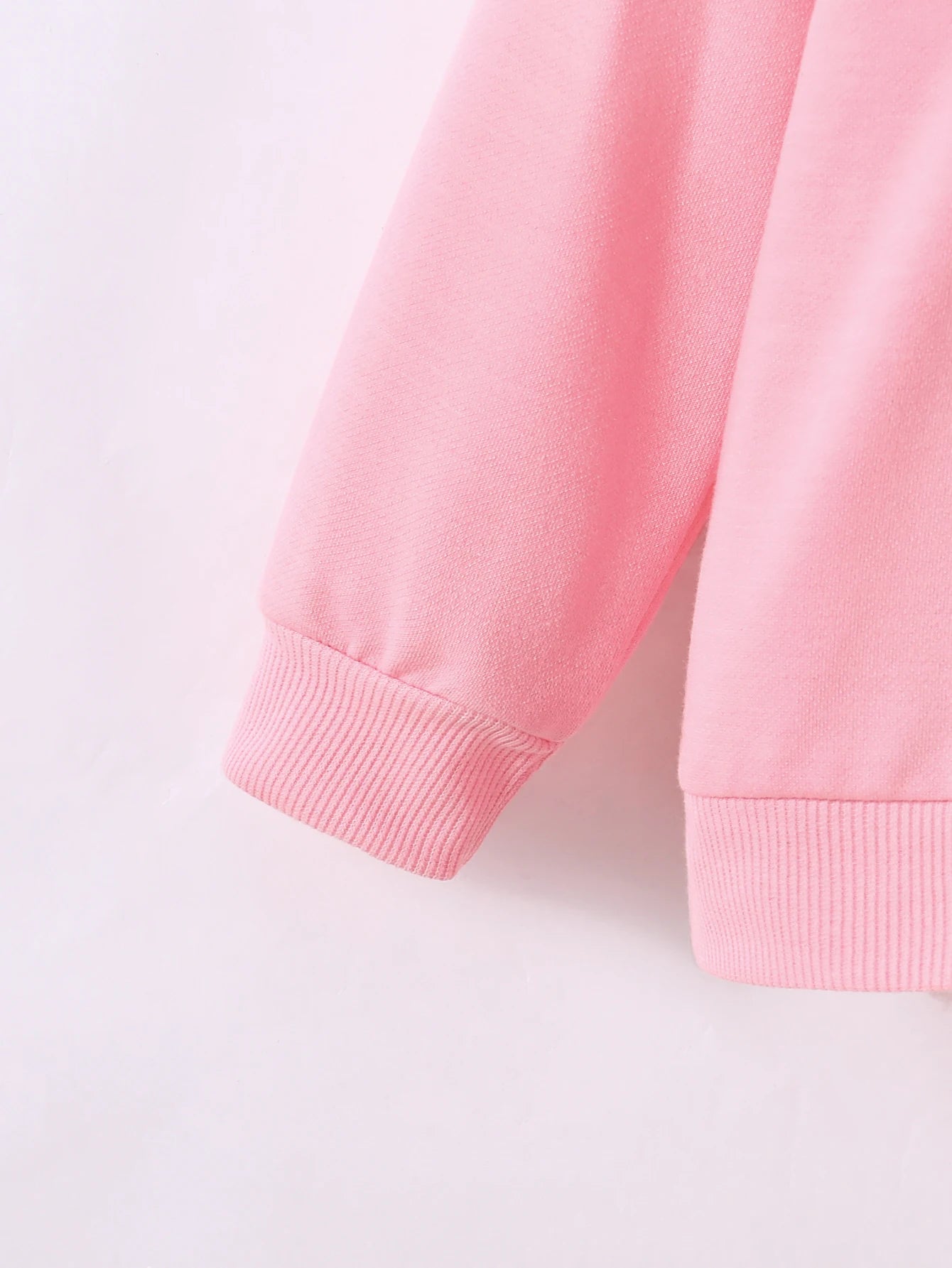 2-Piece Set for Baby Girls, Simple and Comfortable Spring and Autumn Style, Baby Girl's Hoodie with English Letter Print, Long-Sleeve Ribbed Sweatshirt + Elastic Waist Jogger Pants, Infant Fashion Trendy Stylish Clothing