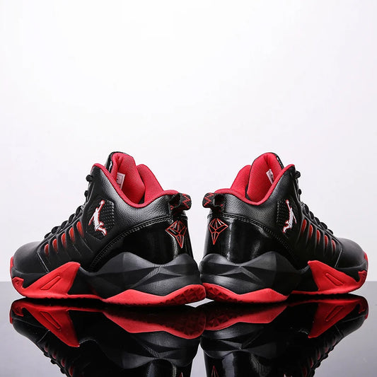 Men's Basketball Shoes Breathable Cushioning Non-Slip Wearable Runing Shoes Gym Training Athletic Basketball Sneakers for Women