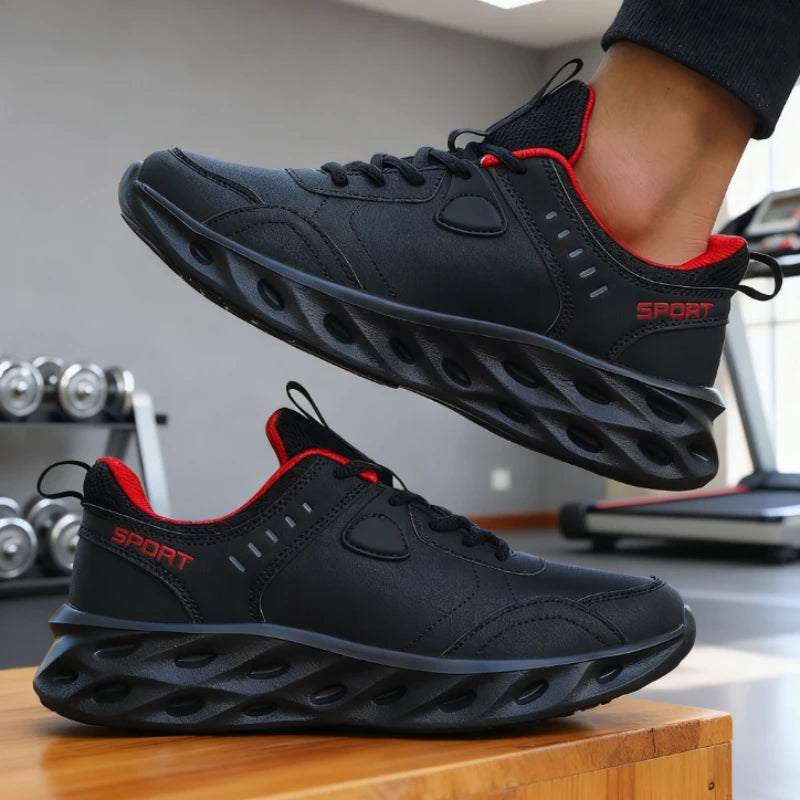 Men's Sport Shoes Breathable Lightweight Running Shoe Fashion Casual Sneakers Shock-Absorbing Gym Athletic Shoe for Men Hot Sale