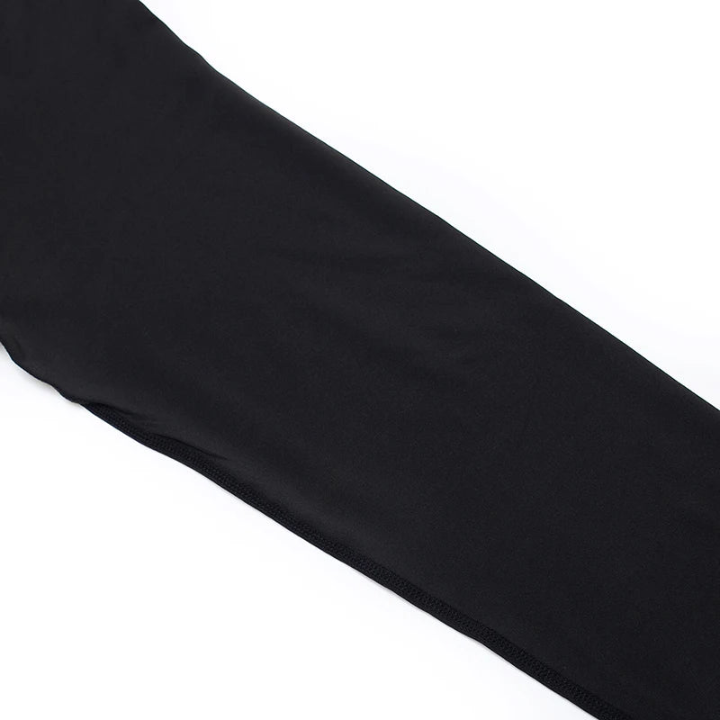 Men Bodybuilding Sports T-Shirt Quick Dry Running Shirt Long Sleeve Compression Top Gym T Shirt Men Fitness Tight Rashgad