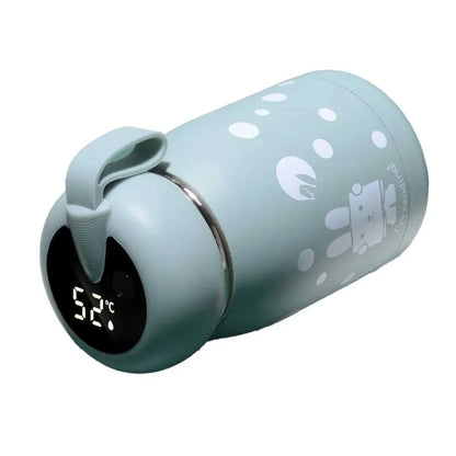 320ml Smart Thermos Cup Stainless Steel Double Wall Intelligent Thermos Bottle Mini Digital Temperature Display Insulation Cup