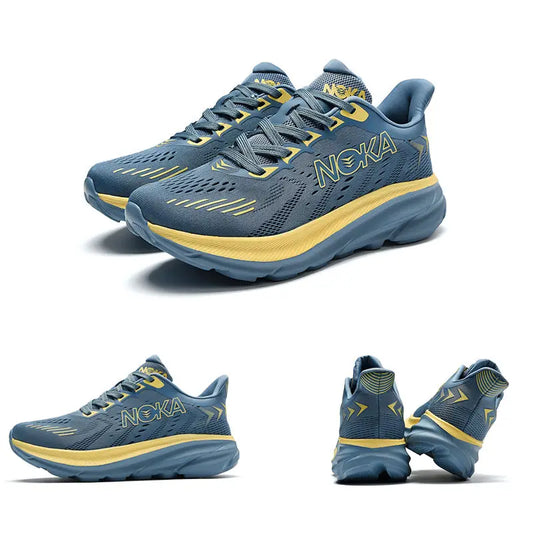 Men's Slip-On Walking Shoes Comfortable Running Tennis Sneakers Breathable Non-Slip Athletic Gym Workout Cross-Training Footwear