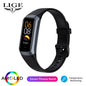 LIGE Amoled Smart Watch Smartwatch Band Women Heart Rate Blood Waterproof Connected Smart Bracelet Sport Fitness Tracker  Watch