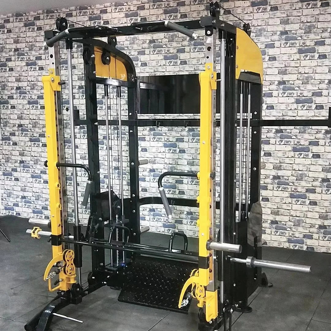 Best Price Gym Equipment High Quality Fitness Multi Functional Smith with Functional Trainer Machine for Sale