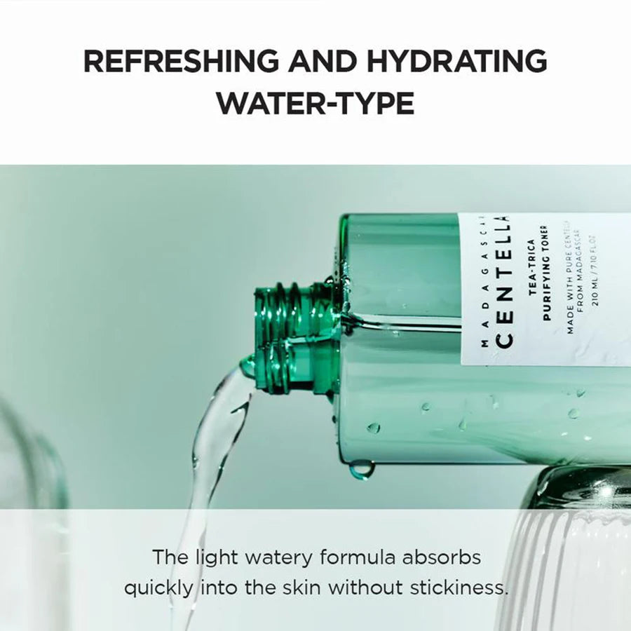 SKIN1004 Tea-Trica Soothing Ampoule Essence Tea Tree Toner Moisturizing Skin Care Korean Skin Care Products