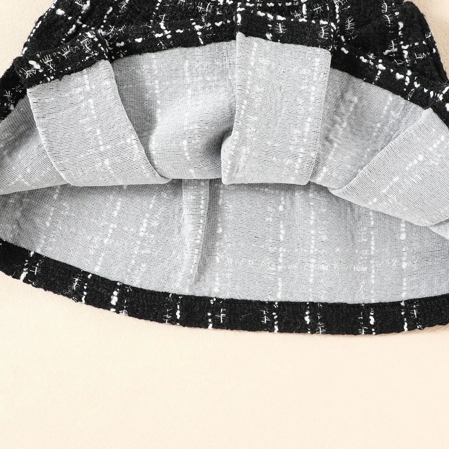 Autumn Winter Fashion Kids Outfits Set Toddler Long Sleeve Lace Tops Plaid Vest Jacket With Skirts For Girls Casual Elegant Wear