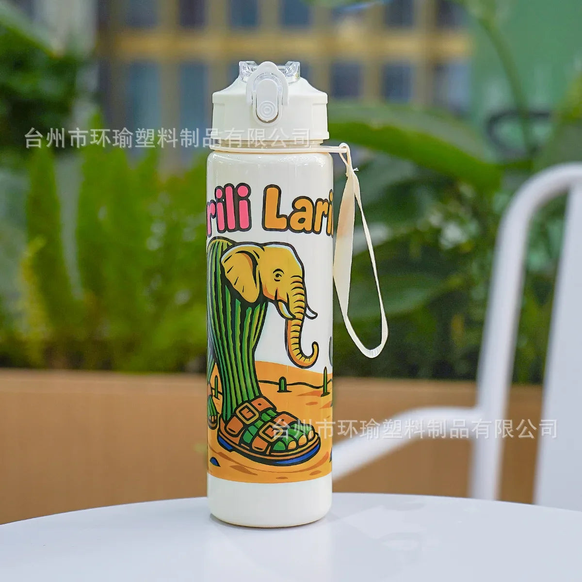 750ML Italian Brainrot Water Bottle Outdoor Drinking Cartoon Sports Cups Tung Tung Tung Sahur Tralalero Tralala Christmas Gift