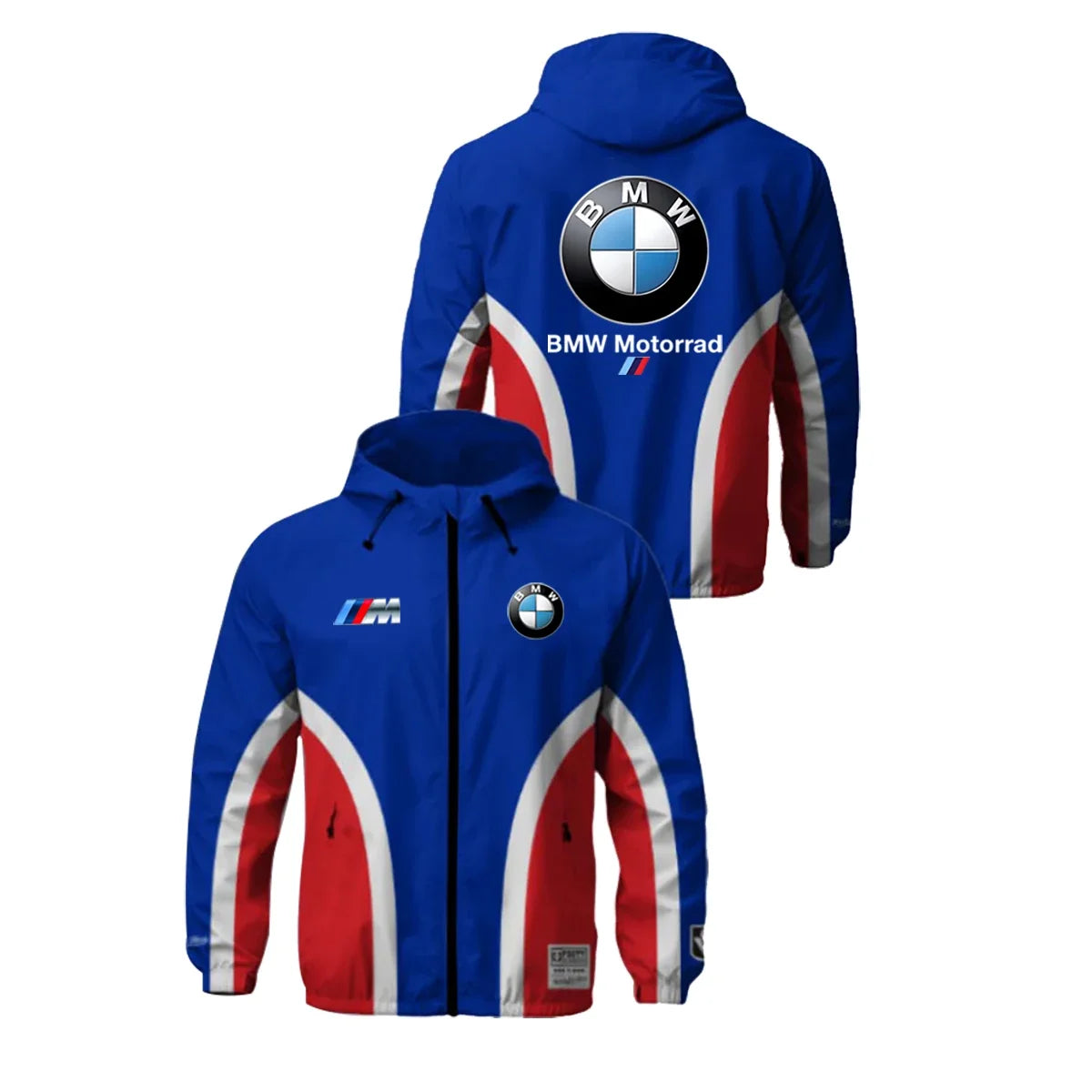 NewStreet Jacket BMW Motorcycle Jacket Racing Jacket Men's Sports Zipper Hooded Top Fashion Versatile Men's Sunscreen Jacket BMW