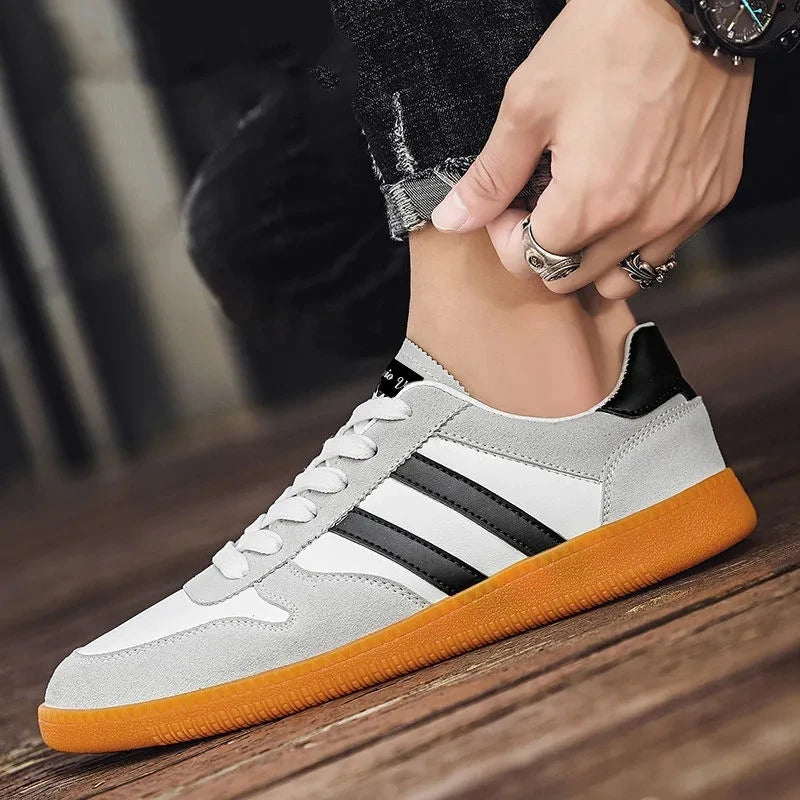 Men's Sneakers Trendy Spring Breathable Fashionable Board Shoes Thick Bottom Versatile Soft Bottom Casual Sneakers