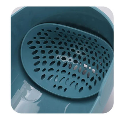 Kitchen Sink Filter Drainage Filter Basket Dry Wet Separation Garbage Filter Elephant Shaped Hanging Vegetable Washing Basket