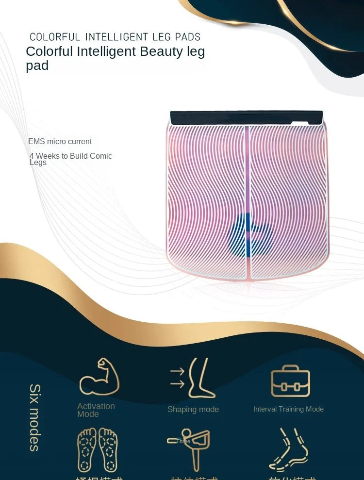 Skinny Leg Pad Fitness Apparatus Electric Sports Micro Current