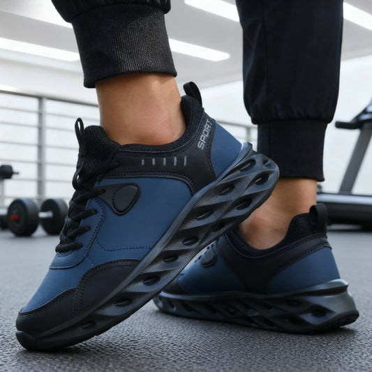 Men's Sport Shoes Breathable Lightweight Running Shoe Fashion Casual Sneakers Shock-Absorbing Gym Athletic Shoe for Men Hot Sale