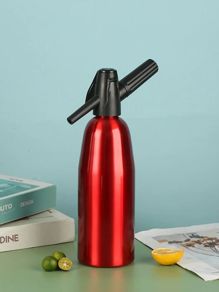 Sparkling Water Maker Bubble Water Making Bottle DIY Cocktail Soda Machine Drinks Pressurizer Bartender Siphon Accessories