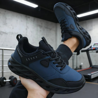Men's Sport Shoes Breathable Lightweight Running Shoe Fashion Casual Sneakers Shock-Absorbing Gym Athletic Shoe for Men Hot Sale