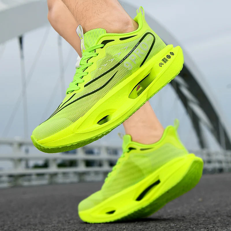 Men's Gym Professional Training Sneakers Carbon Plate Cushioned Racing Running Shoes Casual Male Shoes Couples Tennis Shoes