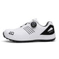 Men's Golf Shoes, New Style, Fashionable, Simple, Versatile, Solid Color, Waterproof Upper, Versatile, Stylish, Casual Sports Shoes for Men, Outdoor Youth Fashion, Men's Rotating Buckle Design, Thick Sole, Height-Increasing,