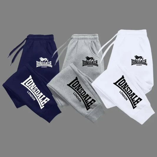 Men Printed Pants EVERLAST Men Women Running Pants Joggers Sweatpant Sport Casual Trousers Fitness Gym Breathable Pants