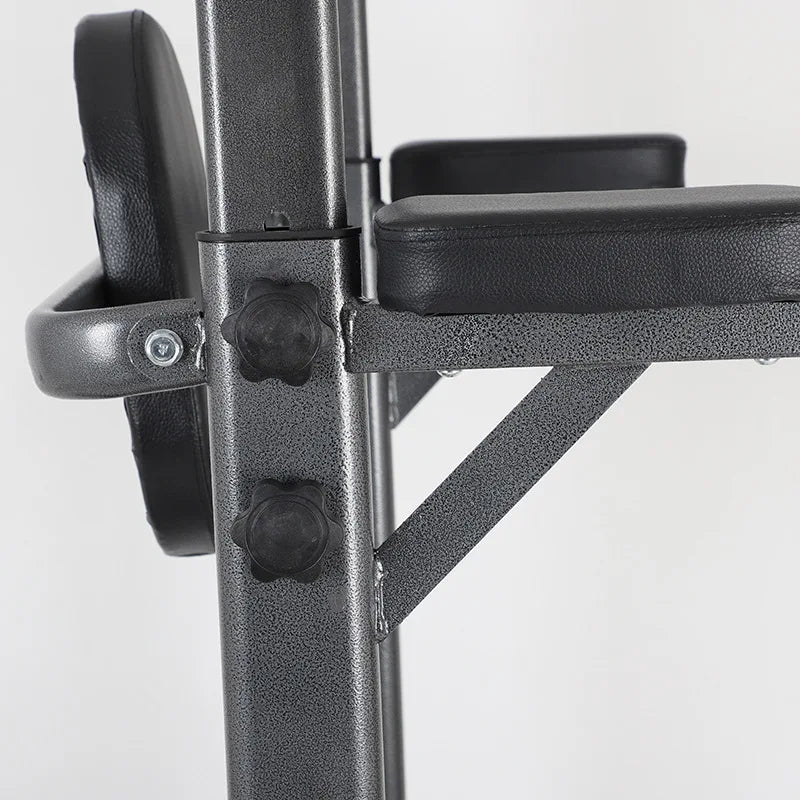 Fitness Equipment AB Straps Horizontal Bar Tower Multi Gym Machine Foldable Utility Weight Lifting Bench Pull Up Dip Station