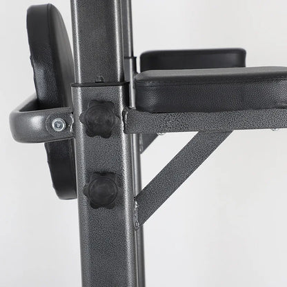 Fitness Equipment AB Straps Horizontal Bar Tower Multi Gym Machine Foldable Utility Weight Lifting Bench Pull Up Dip Station