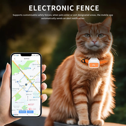 G01 GPS Pet Tracker for Multiple Pets, Small & Waterproof with Long Battery Life, Anti-Loss Device for Cats and Dogs