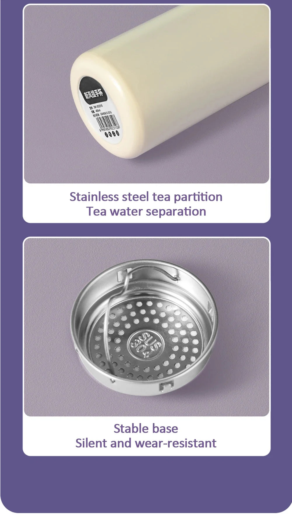 Smart Thermos Mug 316 Stainless Steel Thermos Bottle Vacuum Flasks For Girls Travel Thermal Water Bottle Tumbler Thermocup