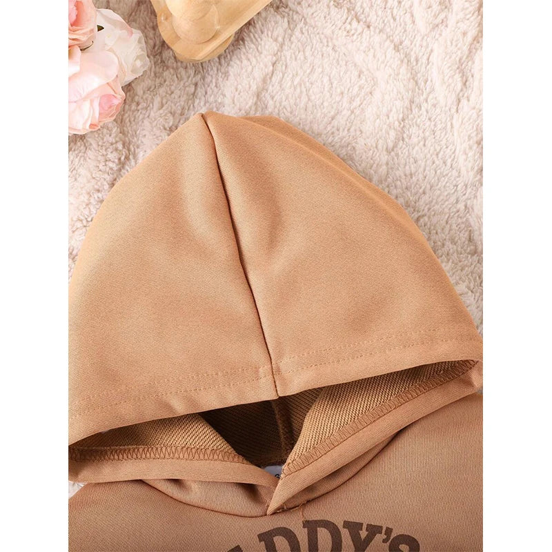 Baby Boy Clothing Sets "DADDYS MINI" Fall Baby Girl Infant Outfits Hoodies Tops Pants 3pcs Long Sleeve Infant Suits