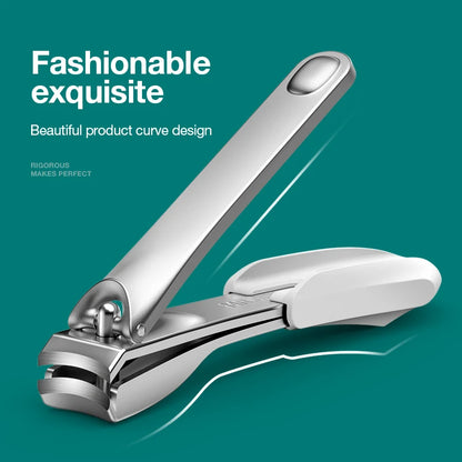 MR.GREEN Slim & Detachable Anti-Splash Nail Clipper Stainless Steel Travel-Friendly Easy Use