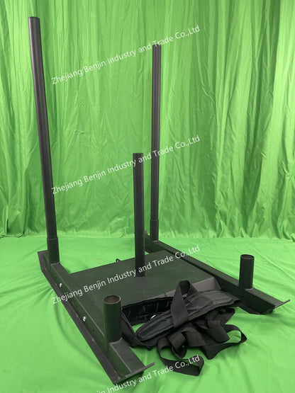 Fitness Equipment Shoulder Harness Gym Pull Sled Drag Speed Weight Training