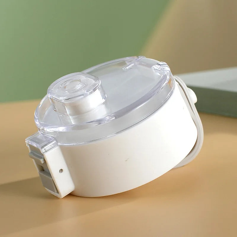 Simple Glass Water Bottle with Tea Spaced, Portable, Heat Resistant, Transparent, Summer Tumbler, Small, 350ml, 550ml