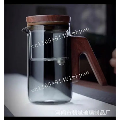 Smart Electric Automatic Glass Water Bottle intelligent timing teapot full glass inner tank automatic tea infuser