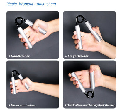 50LBS-300LBS Metal Grip Strength Trainer Workout Equipment Forearm Exerciser Hand Grip Strength Gym Fitness Products