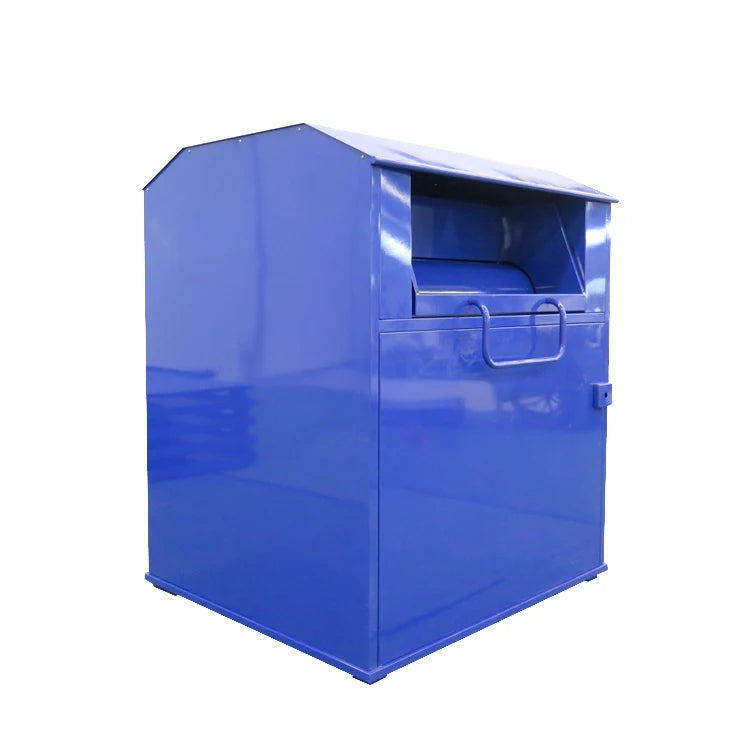 Eco-Friendly Clothing Bin Sustainable Textile Bin Clothing Reuse Container Charity Clothing Bin