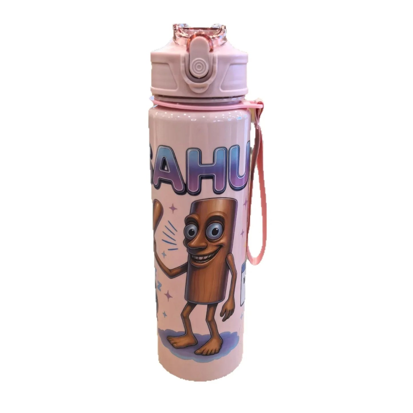 750ML Italian Brainrot Water Bottle Outdoor Drinking Cartoon Sports Cups Tung Tung Tung Sahur Tralalero Tralala Christmas Gift