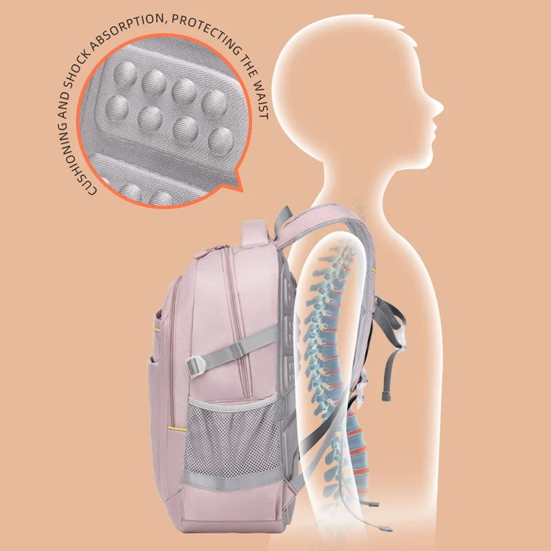 2024 New Japanese School Bag girl Fashion Large Capacity Travel Backpacks for Women Airplane Travel Backpack Male Mochila