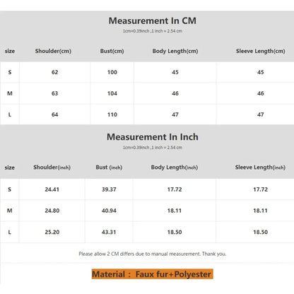 Fur Coat Eco-friendly Fur Jacket New Style Solid Color Women Clothing Cropped Jacket Direct From Manufacturer Eco-friendly Fur