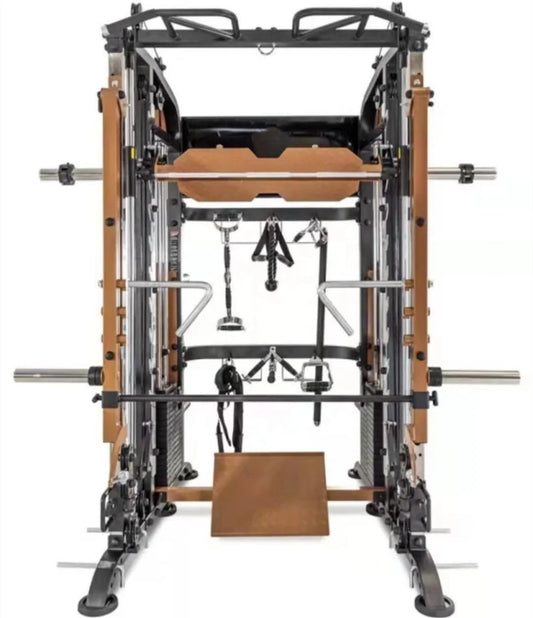 Best Price Gym Equipment High Quality Fitness Multi Functional Smith with Functional Trainer Machine for Sale