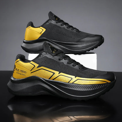 New Men's Running Shoes Air Cushion Lightweight Breathable Gym Workout Jogging Sneakers Comfortable Walking Sports Shoes for Men