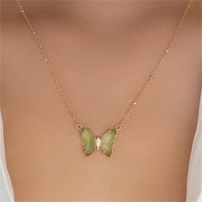 Small Niche Design Hollowed Out Rectangular Oval Metal Fashion High-End Clavicle Chain Necklace Accessories For Women