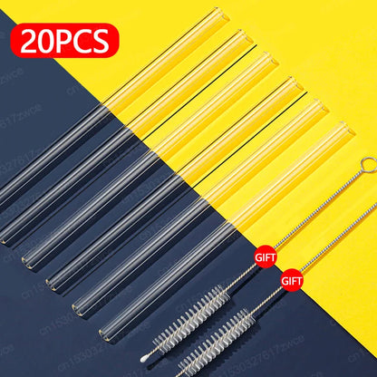 30cm Replacement Straw Compatible Stanley 40oz Tumbler, Plastic Clear Reusable for Stanley Tumbler Transparent Plastic Straws