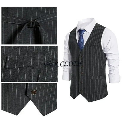 1920s Mens Costume Roaring 20s Outfit Accessories 1920s Men Mafia Costume 20s Gangsters Vest Hat Pocket Watch Suspenders Y1AC