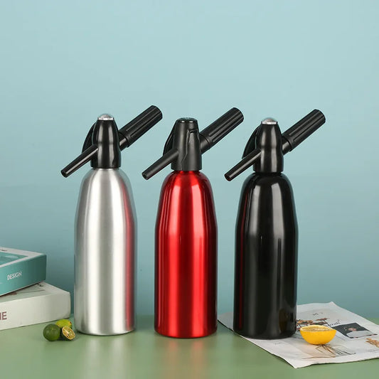 Sparkling Water Maker Bubble Water Making Bottle DIY Cocktail Soda Machine Drinks Pressurizer Bartender Siphon Accessories
