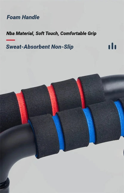 Portable Muscle Training Fitness Equipment Anti Skid Foam Handle Push Up Support Comfortable Household Fitness Equipment
