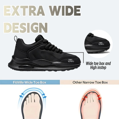 Men's Sneakers Fashion Walking Shoes for Men Anti Slip Sports Athletic Autumn Running Outdoor Comfort Cheap Leather Footwear