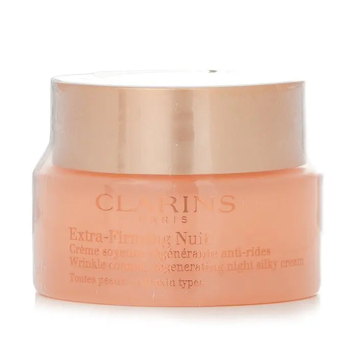 Clarins Extra Firming Nuit Wrinkle Control, Regenerating Night Silky Cream 50ml, for All Skin Types, Original SkinCares