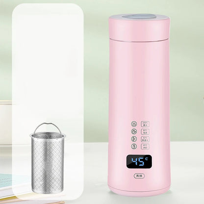 Smart Digital Water Bottle Electric Kettles with Smart Temperature Control Cup Heated Thermal Bottle Stainless Steel Thermos
