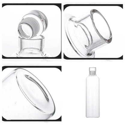 300-1000ML Glass Water Bottle Large Capacity Multi-function Creative Simple Milk Cup Portable Transparent Outdoor Sports Bottle